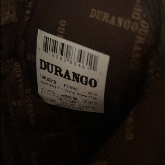 Durango women’s cowboy boots - Picture 3 of 3